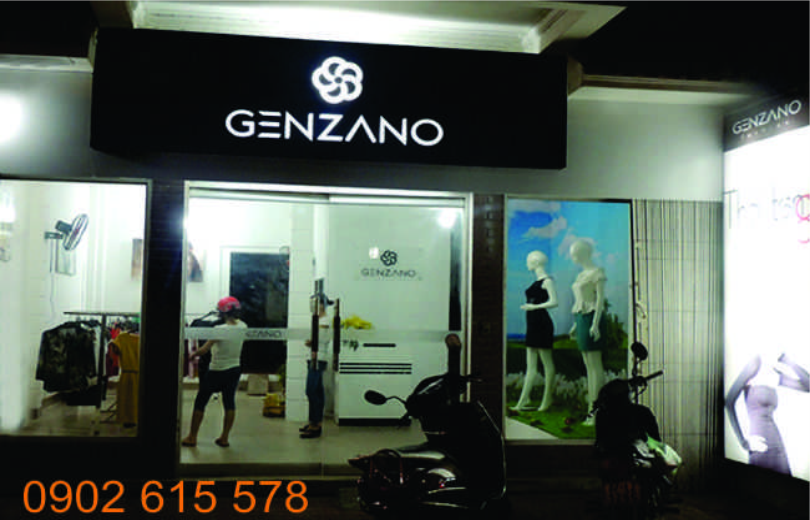 Bảng quảng cáo Alu đèn mica nổi dùng cho GENZANO Bảng quảng cáo Alu đèn mica nổi dùng cho GENZANO