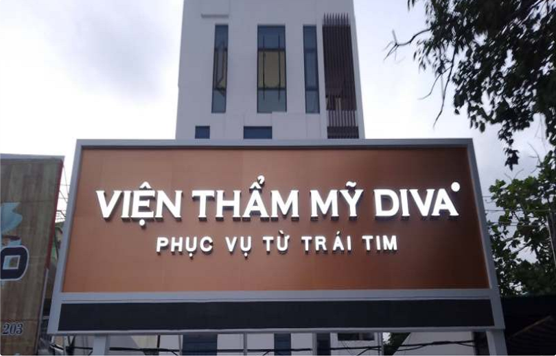 Mẫu bảng hiệu inox Viện Thẩm Mỹ Mẫu bảng hiệu inox Viện Thẩm Mỹ