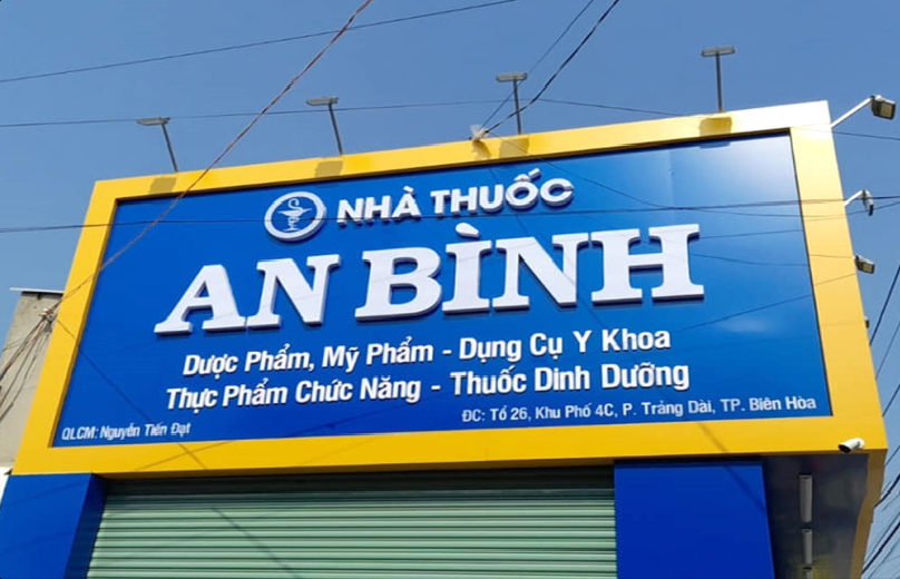 Làm Bảng Hiệu Alu Nhà Thuốc An Bình Làm Bảng Hiệu Alu Nhà Thuốc An Bình