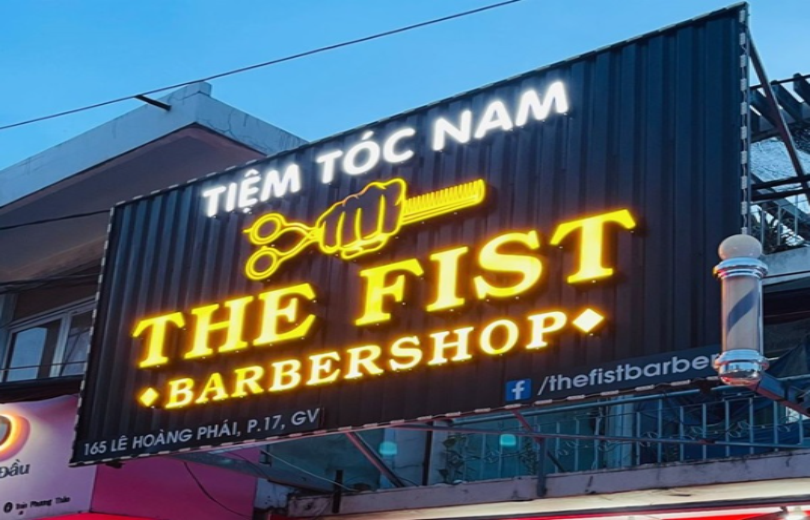 Làm bảng hiệu tôn Salon Tóc Làm bảng hiệu tôn Salon Tóc