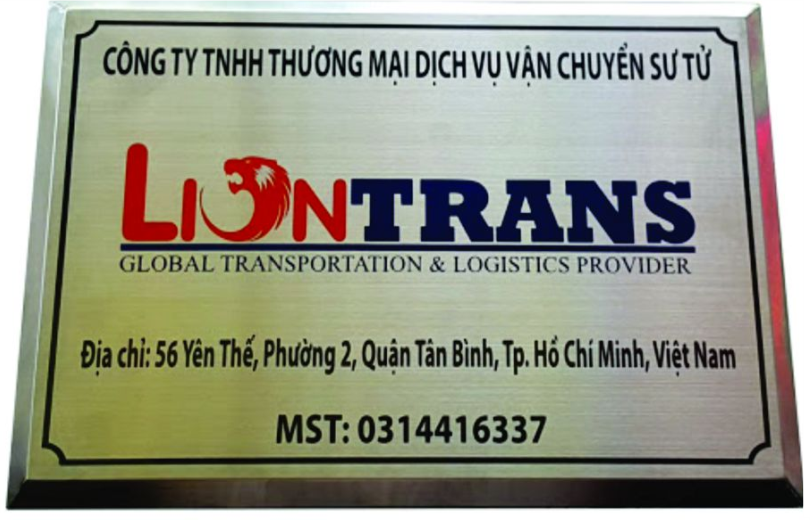 biển inox ăn mòn lion trans biển inox ăn mòn lion trans