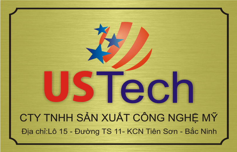 gia công bộ bảng hiệu công ty inox ăn mòn US Tech gia công bộ bảng hiệu công ty inox ăn mòn US Tech