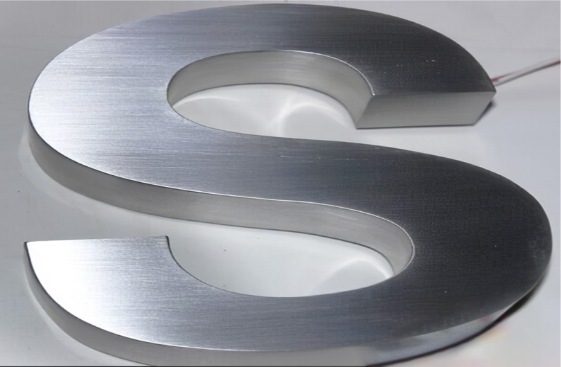 gia công bộ chữ inox trắng xước gia công bộ chữ inox trắng xước