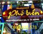 Bảng Hiệu Nhà Hàng